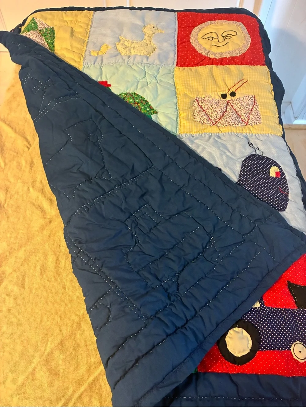 Vintage Baby/ Toddler Quilt